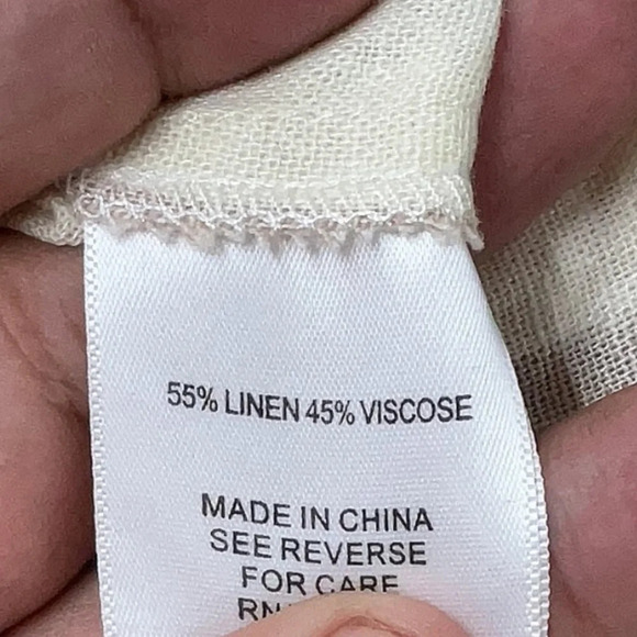 ModCloth New Opportunity Linen-Blend Blazer Jacket Stripes Plus Size 4X NWT - Picture 9 of 10